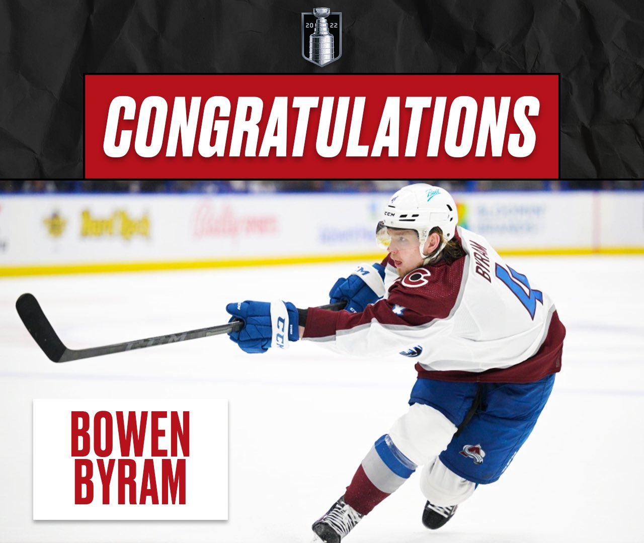 WHL and former Vancouver Giants skater Bowen Byram