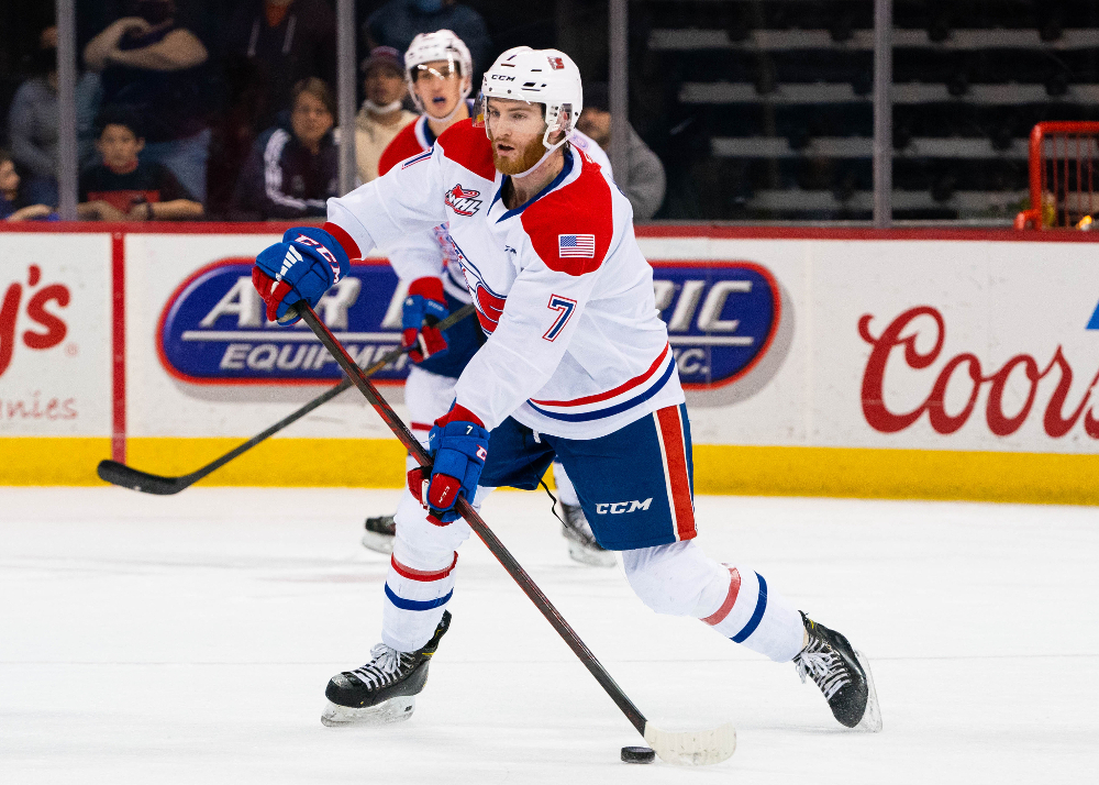 Graham Sward of the Spokane Chiefs