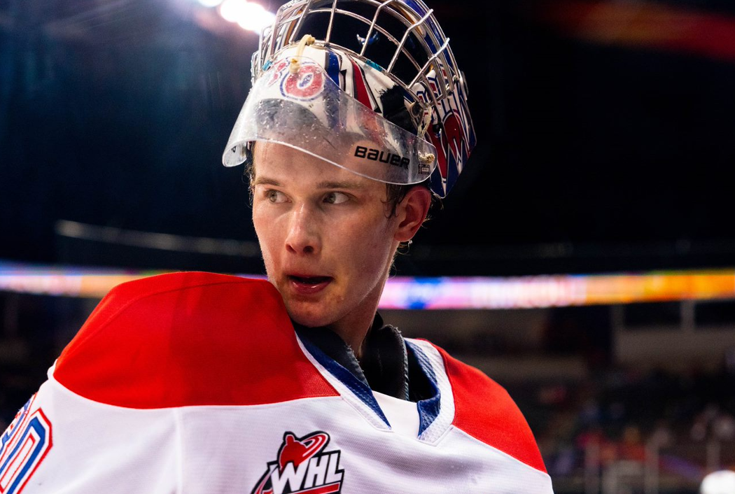 Mason Beaupit of the Spokane Chiefs