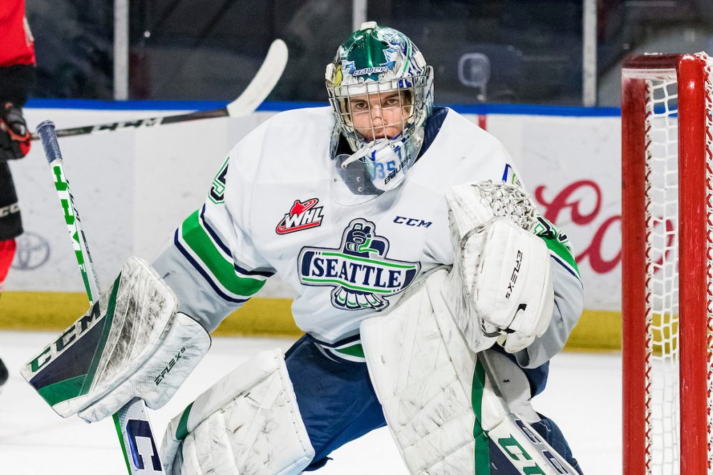 Thomas Milic of the Seattle Thunderbirds