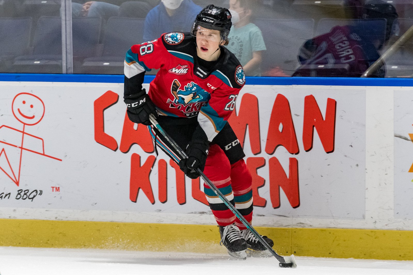 Andrew Cristall of the Kelowna Rockets (Photo Credit: Brian Liesse/Seattle Thunderbirds)