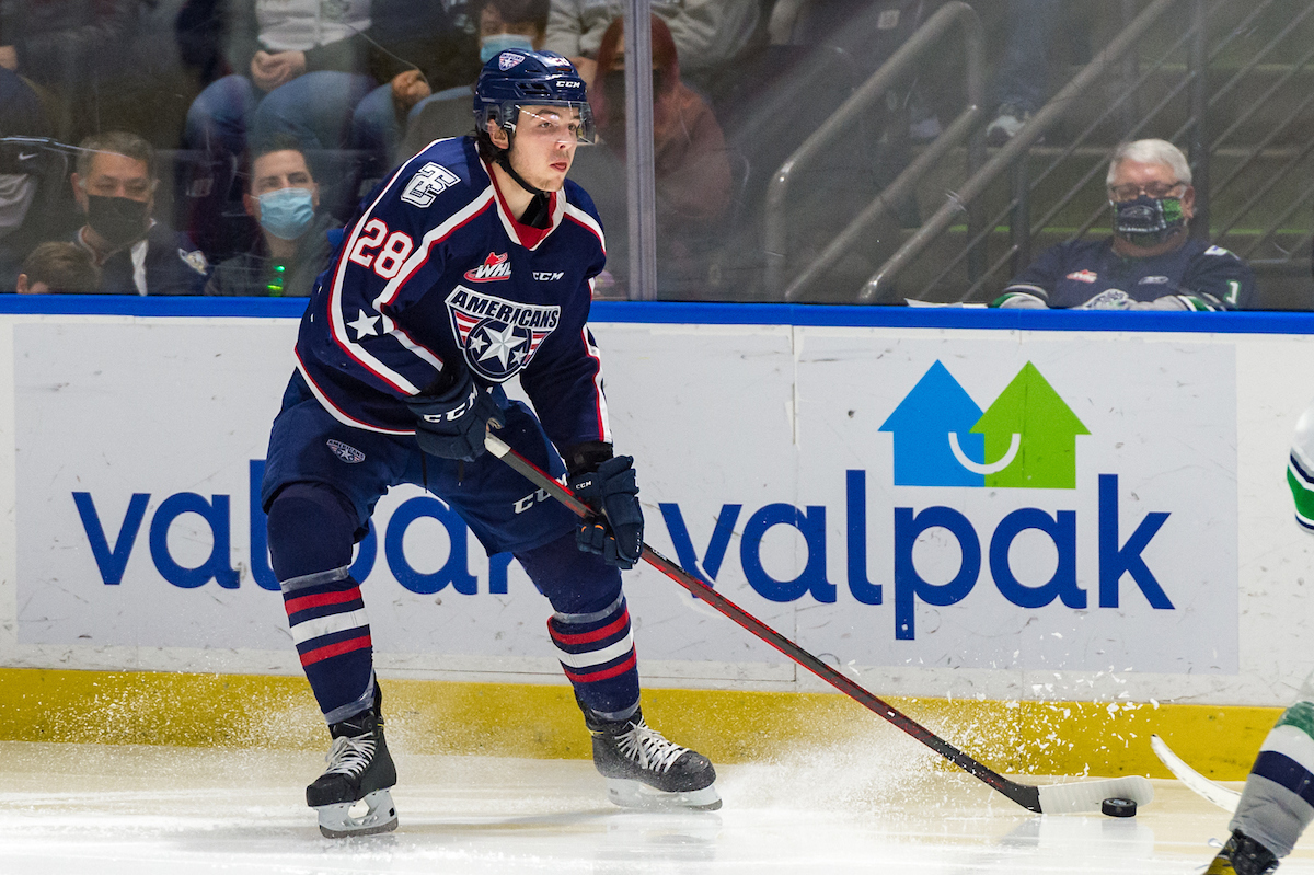 Marc Lajoie of the Tri-City Americans