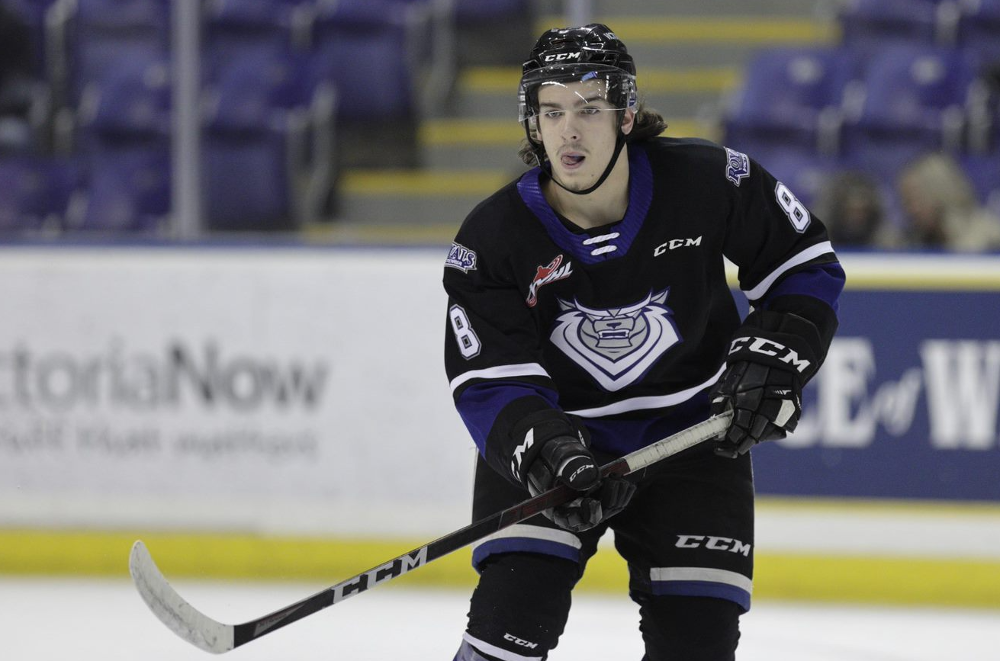 Kalem Parker of the Victoria Royals
