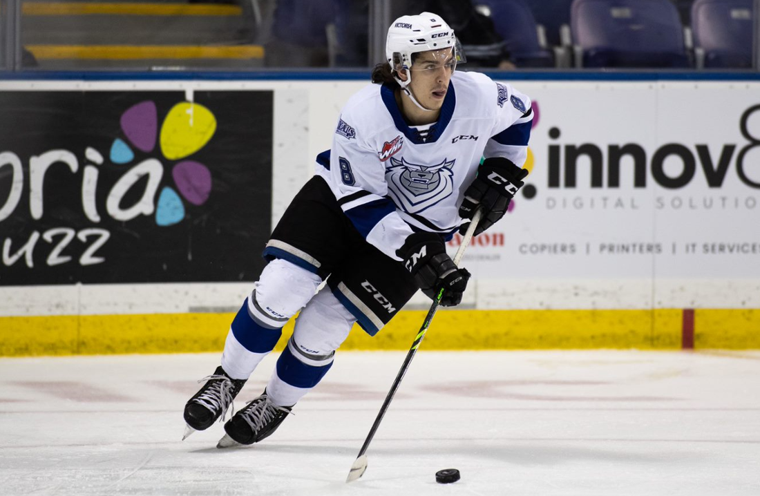 Kalem Parker of the Victoria Royals